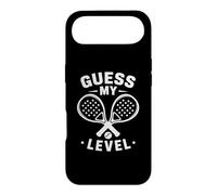 Devine Mon Niveau De Padel - Jeu De Mots Marrant sur Le Coque pour iPhone Air