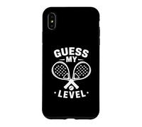 Devine Mon Niveau De Padel - Jeu De Mots Marrant sur Le Coque pour iPhone XS Max