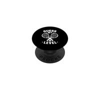 Devine Mon Niveau De Padel - Jeu De Mots Marrant sur Le PopSockets PopGrip Adhésif