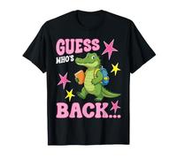 Devine Qui est de Retour à l'école : Un Mignon étudiant Crocodile est Le bienvenu T-Shirt