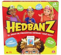 Spin Master Hedbanz Guess What I Think The Solution Is In Your Head 26.67x26.67x6.73 Cm Game Rose