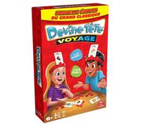 Devine Tête Voyage - Jeu de Société Famille - Bandeaux et Devinettes - Devinez L’Illustration De La Carte Qui Est sur Votre Tête - Jeu De Cartes - Version Française - Jouet Enfant 6 Ans et +