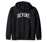 Devine TX Vintage Athletic Sports JS02 Sweat à Capuche