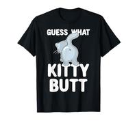 Devine What Kitty Butt Funny Cat Lover T-Shirt