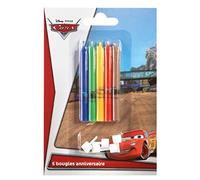 Devineau 1018804 Cars Blister 5 Bougies avec 5 Bobèches
