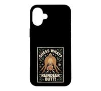 Devinez Quel Cul de Renne a Un drôle de Noël Coque pour iPhone 16 Plus