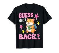 Devinez Qui est de Retour à l'école : Hamster, élève-Enseignant T-Shirt