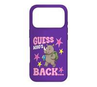 Devinez Qui est de Retour à l'école Un Mignon étudiant rhinocéros est Le bienvenu Coque pour iPhone 17 Pro