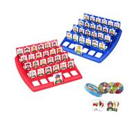 AWHAO Devinez qui jeu jeu de voyage 2 joueurs jeu de société familial pour les cadeaux de la saint-valentin pour les enfants, animal