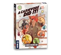 DEVIR A Carnivore Did It! Jeu de société coopératif de déduction et d'enquête, résolvez 2000 Cas avec la logique, 1 à 5 Joueurs, édition en Langue Italienne