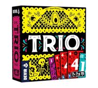 Devir BGTRISP Trio, Jeu de fête, Cartes, jouez avec Vos Amis, Rapide et Amusant (Version Espagnole)