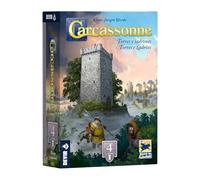 Devir Carcassonne - Expansion Tours et Voleurs - Jeu de société stratégique avec tuiles, pouvoirs et Vols pour Adultes et Enfants (BGCARTLPS)