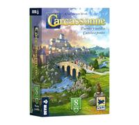 Devir Carcassonne : Ponts et Châteaux - Extension de stratégie avec tuiles, Miniatures et jetons pour agrandir Villes, Routes et fermes (BGCARPCSPS)