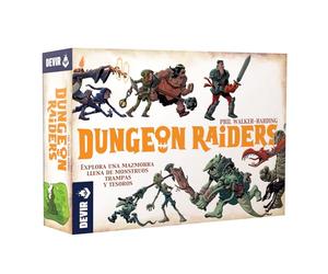 Devir - Dungeon Raiders, Jeu de Table de Cartes, avec des Amis, pour Les fêtes, 8 Ans (BGHRAI)