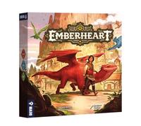 DEVIR Emberheart Fantasy Jeu de société stratégique avec Dragons, Emplacement des Travailleurs et Gestion des ressources, 2 à 4 Joueurs, édition en Langue Italienne