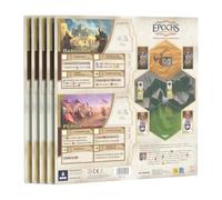Devir - Epochs Extension : Moyen-Orient et Amérique Latine | Extension pour Jeu de société stratégie, civilisations et Histoire | Babylone, Perse, Arabie, Mayas, Aztèques et Incas | Version espagnole
