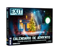 Devir Exit : Calendrier de l'Avent L'étoile disparue | Jeu Escape Room de Noël | 24 énigmes | Aventure mystérieuse à Los Angeles | Jeu coopératif familial