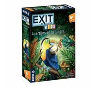 Devir Exit Jeu De Société Pour Enfants : Énigmes De La Jungle Version Espagnole