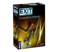Devir - Exit : La Maison des énigmes, Jeu de société en Espagnol, Jeu de société avec des Amis, Escape Room, Jeux de mystère, Jeu de société Adulte (BGEXIT12)