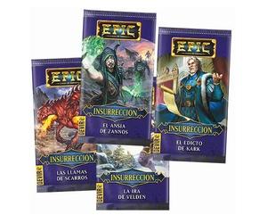 Devir Iberia - 226119 Écran Epic Insurrection, 24 enveloppes, multicolore - version espagnole