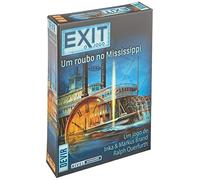 Devir Jeu de société Exit : Vol au Mississippi au Portugais (BGEXIT14PT)