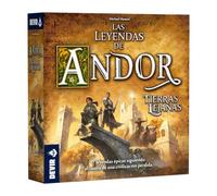 Devir Les légendes d'Andor : Terres lointaines, Jeu de société coopératif d'aventure et Fantaisie, Campagne Narrative, pour 2 à 4 Joueurs, +10 Ans | Version espagnole