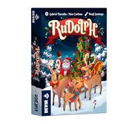 Devir Rudolph - Jeu de Cartes Familial sur Le thème de Noël | Jeu Rapide et Amusant pour 2 à 6 Joueurs - Dès 8 Ans | Édition Pocket Stratégie & Vitesse (BGRUDOML)