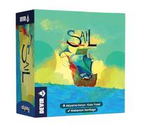 Devir Sail, jeu de société pour deux personnes, jeu rapide et coopératif, jeu de cartes pour duel (BGSAPS)