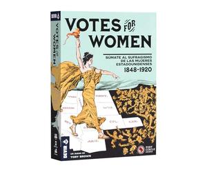 Devir Votes for Women, Jeu de société, Jeu de société sur la 1ère Vague du féminisme, Jeu avec Amis, Jeu en Solitaire, à partir de 14 Ans