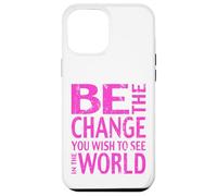 Devis Le Changement Ghandi Coque pour iPhone 12 Pro Max