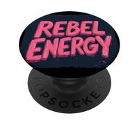 Devise de l'énergie Rebelle PopSockets PopGrip Adhésif