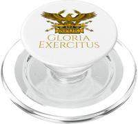 Devise du légionnaire Romain Antique - Gloria Exercitus - SPQR PopSockets PopGrip pour MagSafe