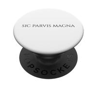 Devise Latine de Motivation - Grandeur des Petits débuts PopSockets PopGrip Adhésif