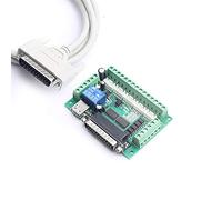 DEVMO Adaptateur d'interface CNC 5 axes pour moteur pas à pas Mach3 + DB25