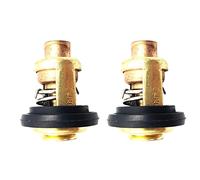 DEVMO Lot de 2 thermostats 75692Q2 compatibles avec Mer-cury Marine 135HP 150HP 175HP 200HP V6 143 degrés compatibles avec GLM 13340