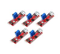 DEVMO Lot de 5 capteurs de Microphone Haute sensibilité pour Arduino PIC AVR