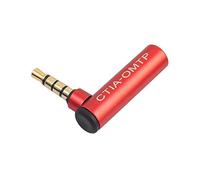 DEVNWIGMO Adaptateur Casque 35mm OMTP Vers Convertisseur Prise Bouchon Conversion Automatique Stabilité Alliage d'Aluminium Adapté aux