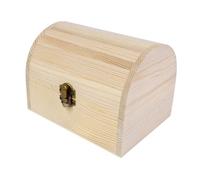 DEVNWIGMO Boîte En Bois Boîte de Rangement Décorative Coffre à Secrets Écrin pour Bijoux Boîte D'Artisanat Non Traitée Adaptée pour Les Projets Scolaires et Le, Style C