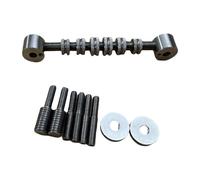 DEVNWIGMO Chevalet à Rouleaux pour Guitare, Pièces de Rechange pour Guide-cordes, Chevalet 6 Cordes