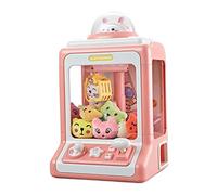 DEVNWIGMO Claw Machine Jouet Machine Capsules Miniature Électrique Poupées Lumières Musique Convient Enfants Célébrations Maison