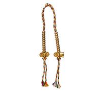 DEVNWIGMO Compteur Tibétain Artisanal Sculpture Métal Doré Accessoire Mala Bijoux Bouddhistes Chance Méditation Bracelet Bracelet Chapelet Adapté pour Homm,