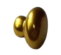 DEVNWIGMO Embout pour Diapason Support Fourniture Pièce de Protection Amovible En Aluminium pour Améliorer La Stabilité Adapté pour Les Praticiens Du Son et Les, Doré
