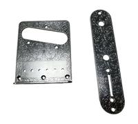 DEVNWIGMO Guitar Tailpiece Bridge Professionnel pour Guitare Hollow Body Remplacement Métallique Accessoire pour Bricolage Fonction de Tension Améliorée Adapté, Argent