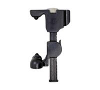DEVNWIGMO Instrument Clip Pince-Support Micro Violon Fixation Sécurisée Antichoc Structure Réglable en Métal Installation Simple Matériau Fiable, Petit