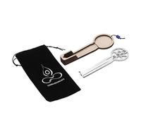 DEVNWIGMO Jaw Harp Russe Instrument Musical à Bouche Structure Métal Unique Utilisable pour Enfant Débutant Divertissement Club Animation
