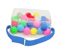 DEVNWIGMO Jeu de Balle Balancement Secouer Jeu de Groupe Physique Jouet D'Intégration Sensorielle avec 30 Balles PP Ceinture Ajustable Fournie Convient pour Enf, Ceinture bleue