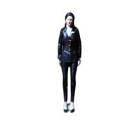 DEVNWIGMO Miniature Figurine Femme Résine Élégante pour Diorama Créativité Objet Déco Ornement Maison de Poupée Scène Réaliste Accessoire Collection Loi, Style E
