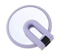DEVNWIGMO Miroir de Maquillage et de Rasage Double Face, Pliable et Pratique, (12,7 Cm / 5 Pouces), Compact, à Poser sur Table Ou à Suspendre, Loupe 15X