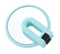 DEVNWIGMO Miroir de Maquillage et de Rasage Double Face, Pliable et Pratique, (12,7 Cm / 5 Pouces), Compact, à Poser sur Table Ou à Suspendre, pliant Loupe