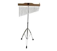 DEVNWIGMO Musical Chimes Percussion 25 Notes Bar Chimes Instrument Wind Chime Bell Ajustable Aluminium Bois Pratiqué pour Scène Musicale Cadeau Enfants Décorati, b